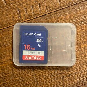 SanDisk SDHC Card 16GB